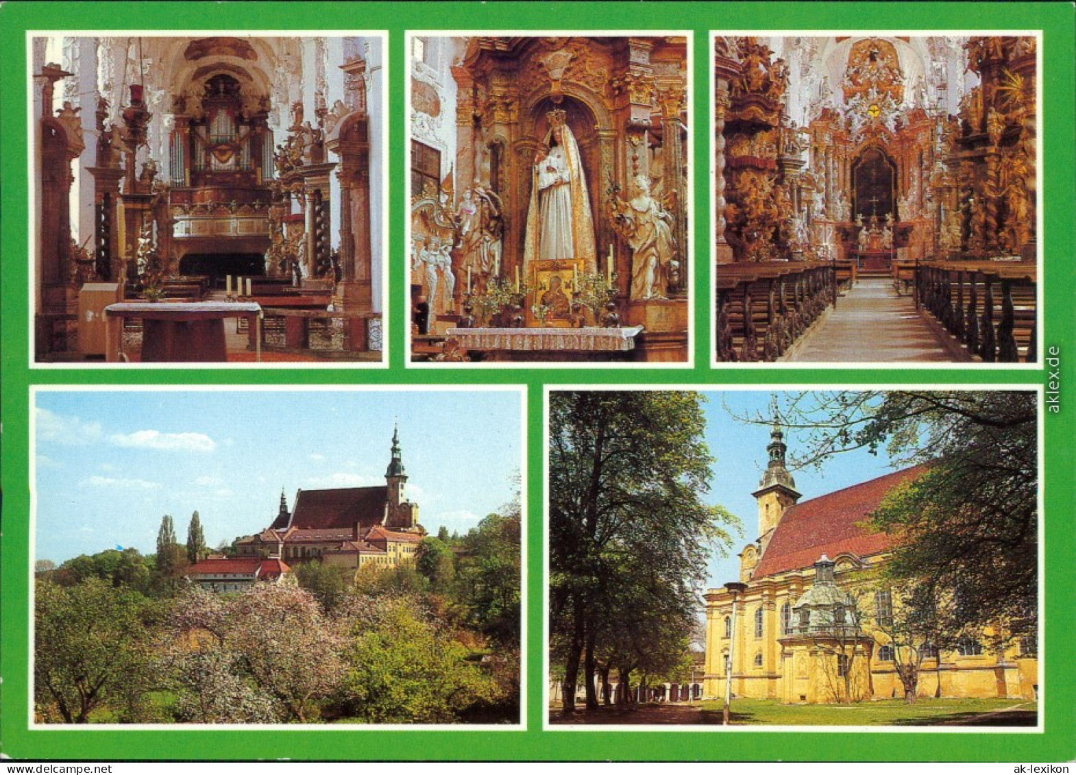 Neuzelle Orgel, Marienaltar, Altar, Blick Zur Kirche, Außenansicht 1984 - Neuzelle