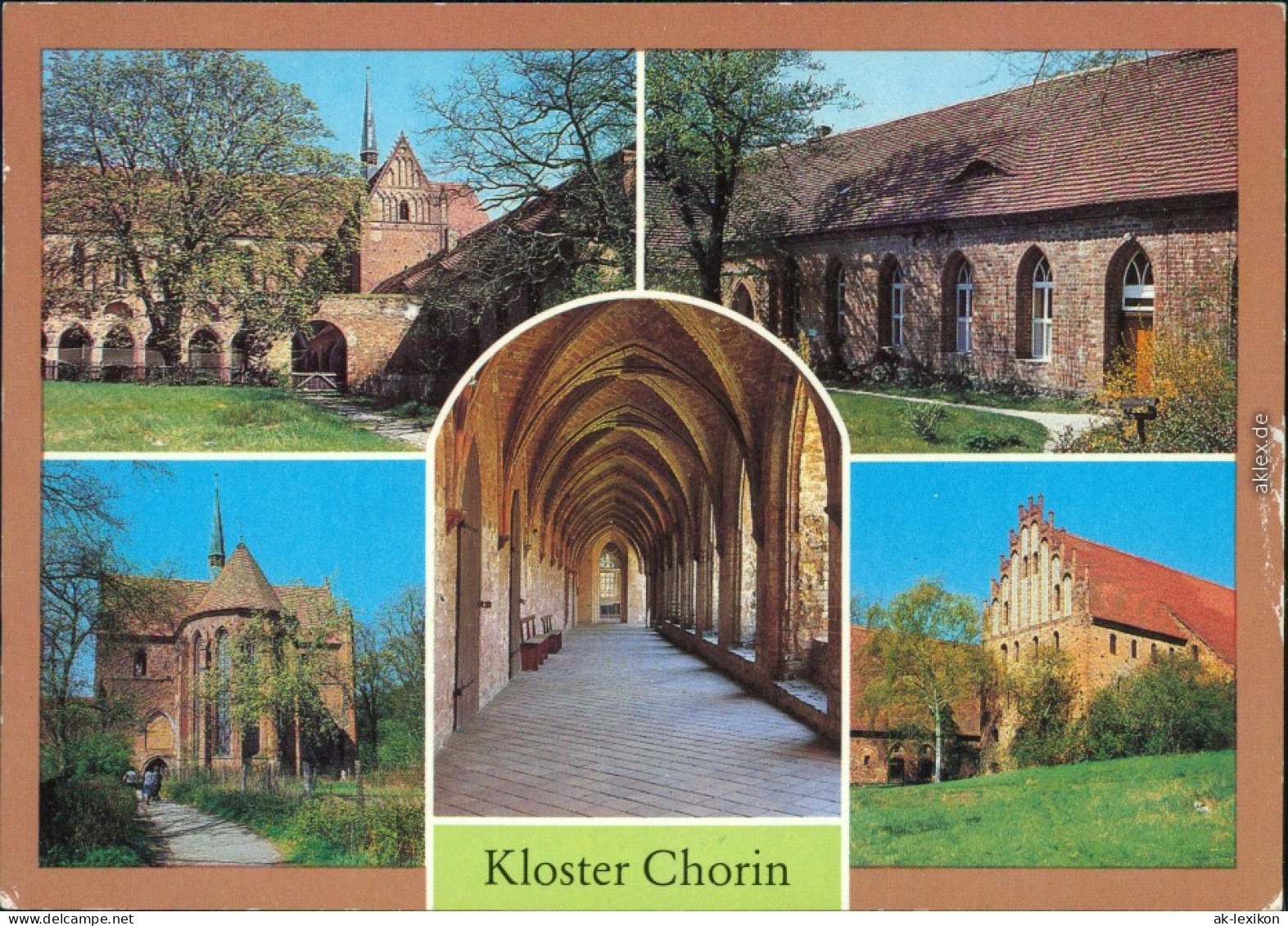 Chorin Blick Von Süden, Ostflügel, Ostchor Mit Dachreiter Kreuzgang  1983 - Chorin