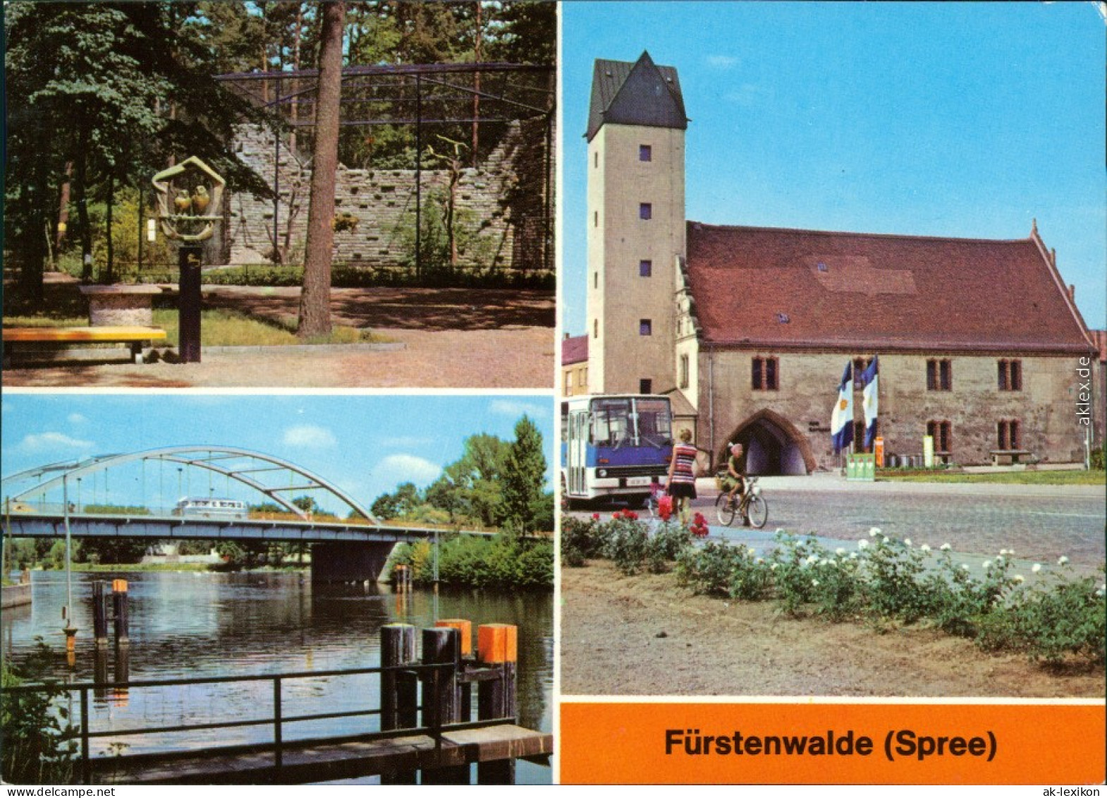 Fürstenwalde Heimattiergarten, An Der  "Thälmann-Pionieren", Rathaus 1980 - Fuerstenwalde