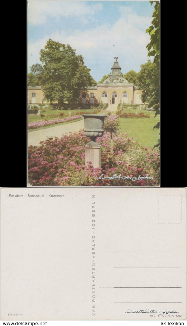Ansichtskarte Potsdam Sanssouci - Kammern 1973 - Potsdam