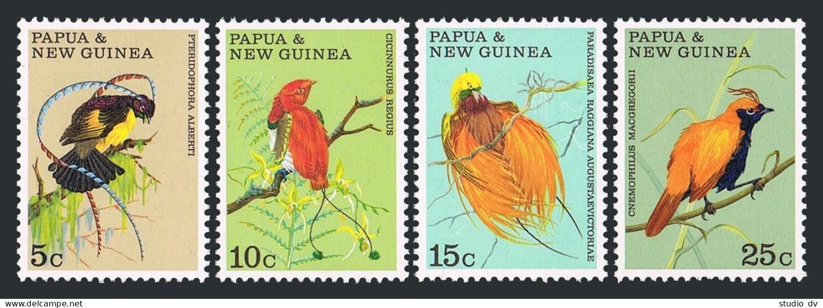 Papua New Guinea 301-304, MNH. Michel 175-178. Birds Of Paradise, 1970. - Guinea (1958-...)