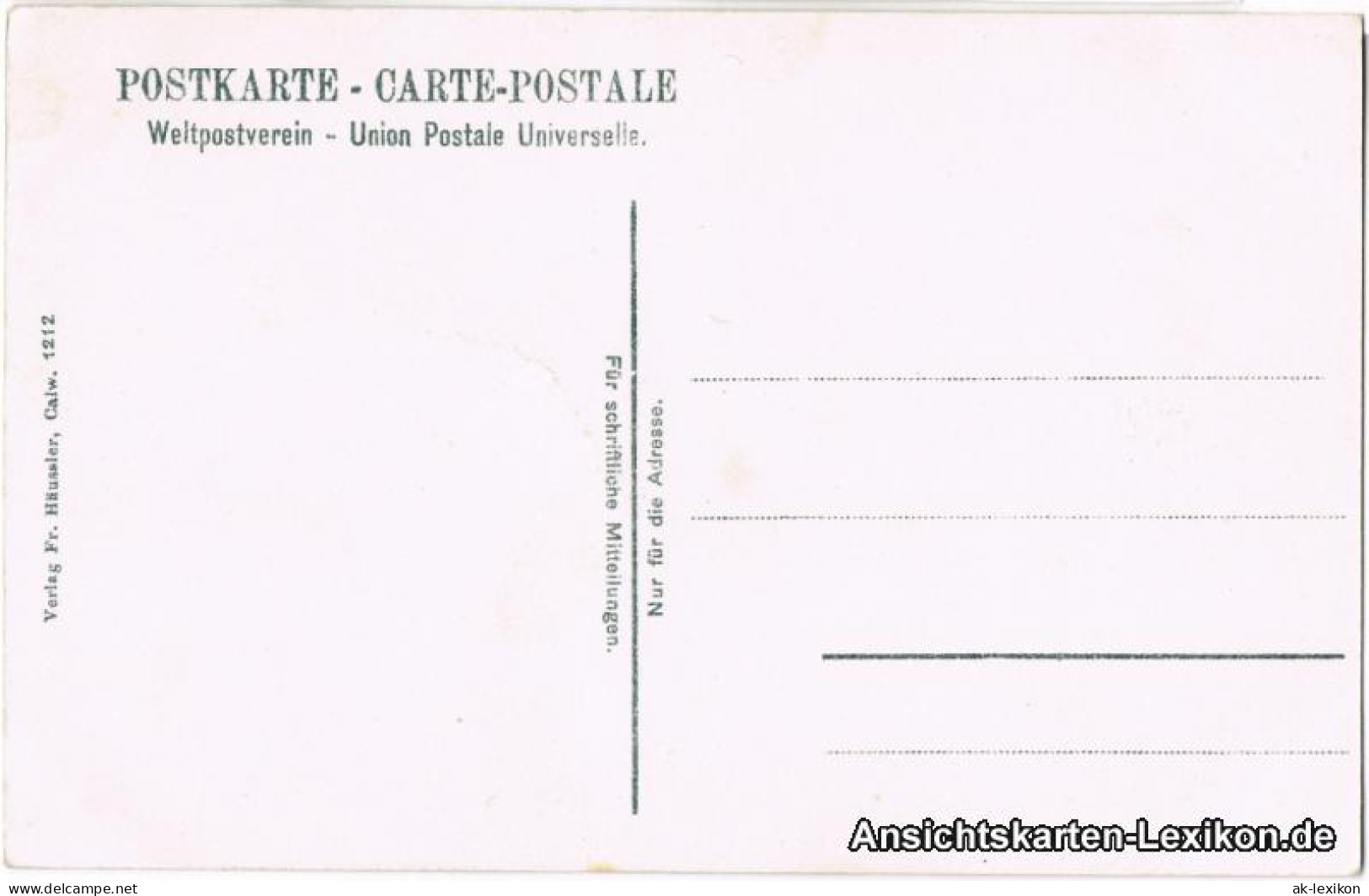 Ansichtskarte Bad Liebenzell Blick Auf Kirche Und Burg 1914 - Other & Unclassified