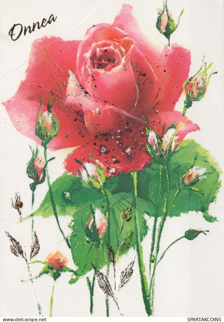 FLORES Vintage Tarjeta Postal CPSM #PAS300.ES - Flowers