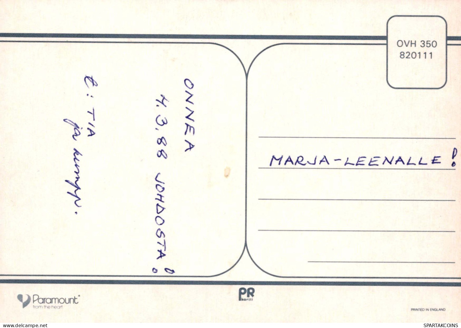 FLORES Vintage Tarjeta Postal CPSM #PAR999.ES - Flowers