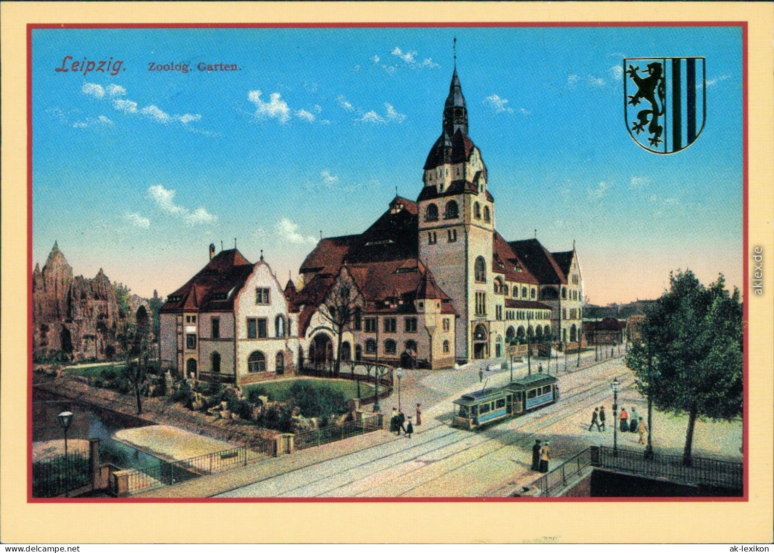 Ansichtskarte Leipzig Zoologischer Garten 1990 - Leipzig