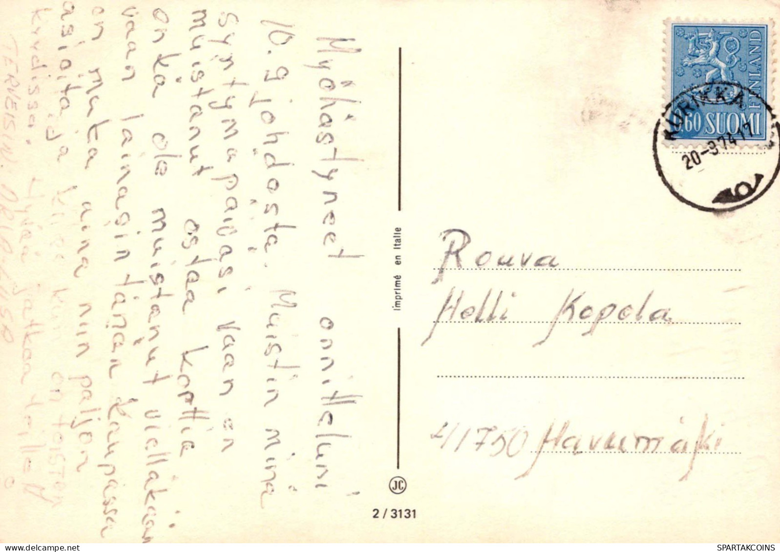 FLORES Vintage Tarjeta Postal CPSM #PAR158.ES - Fleurs