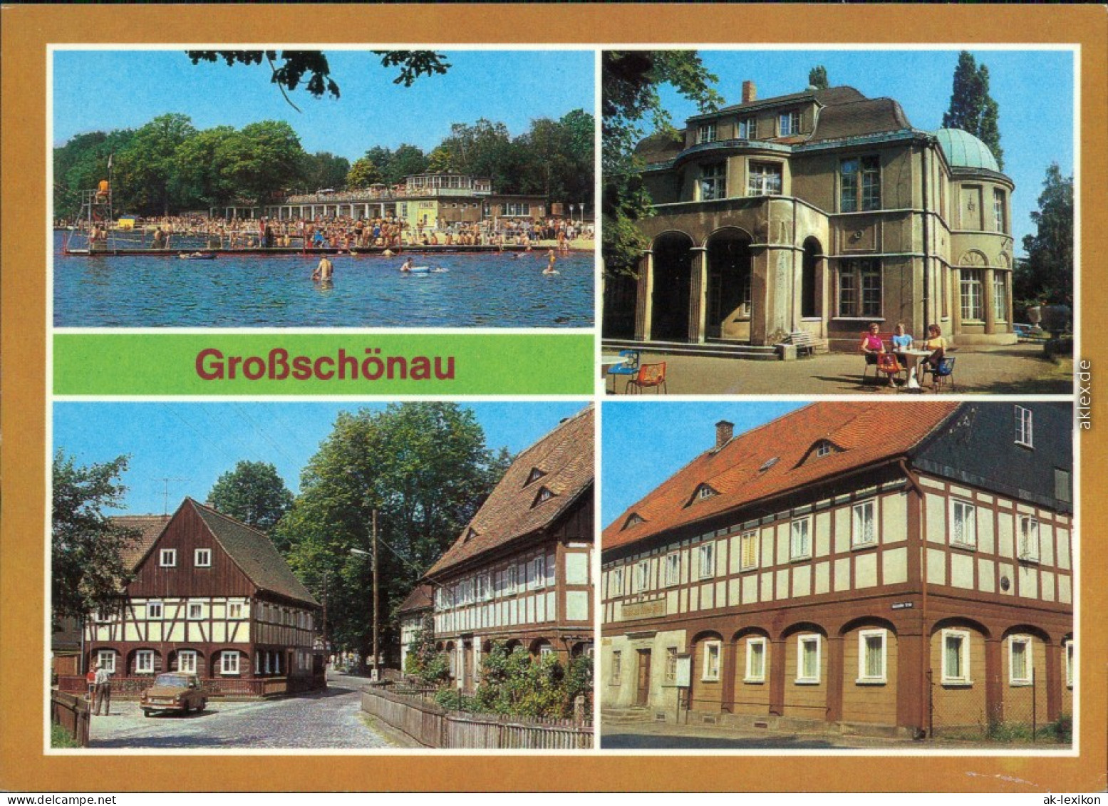 Großschönau (Sachsen) Waldstrandbad,   Theodor-Häbler-Straße  1983 - Grossschoenau (Sachsen)