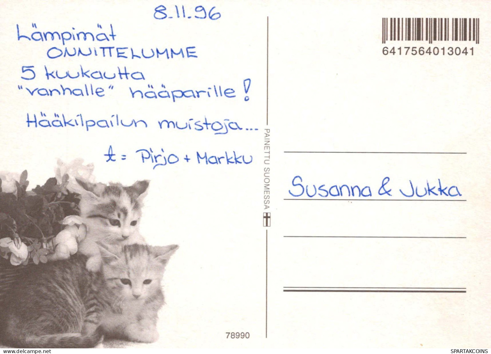 FLORES Vintage Tarjeta Postal CPSM #PAR278.ES - Fleurs