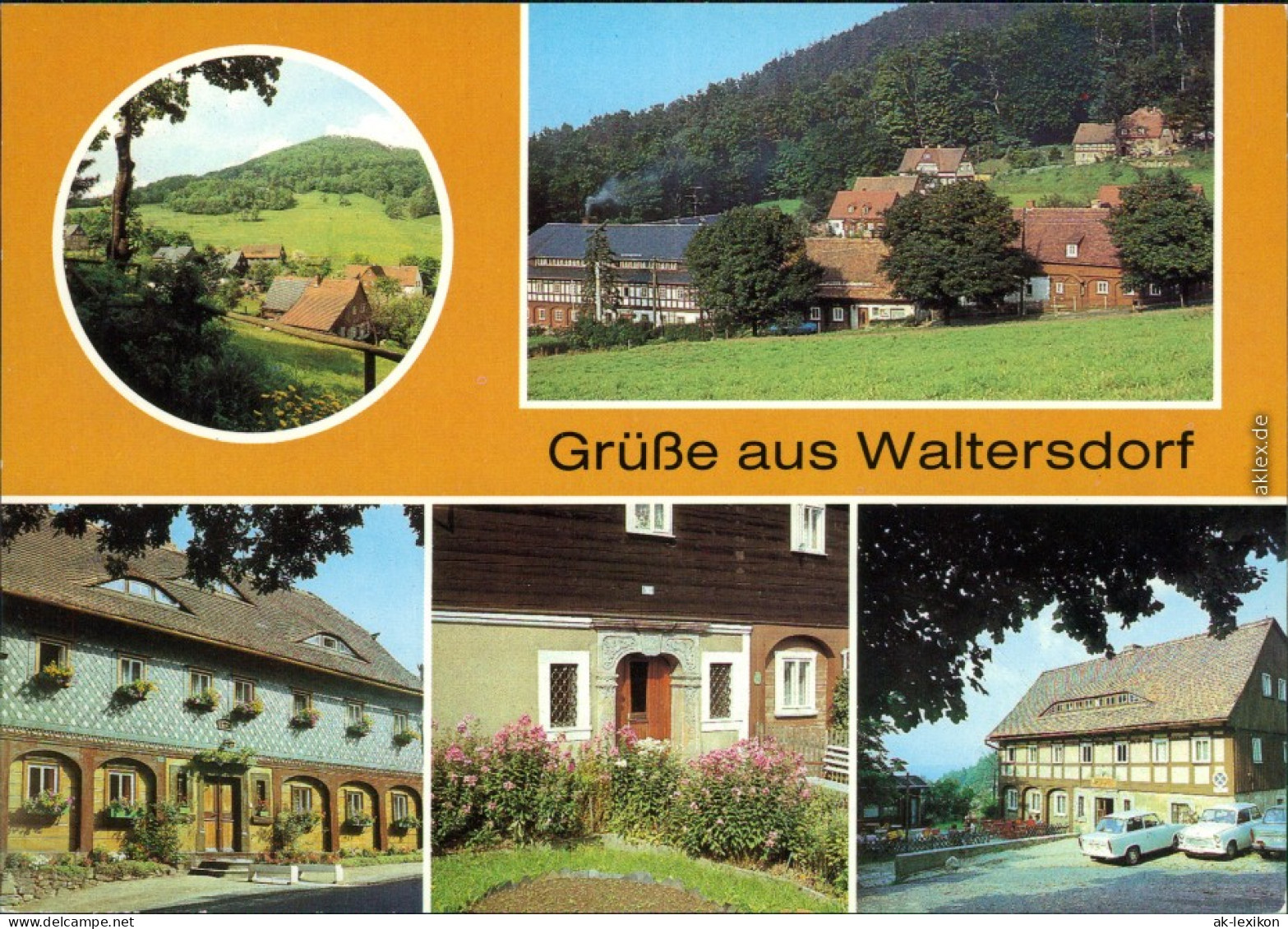 Waltersdorf-Großschönau (Sachsen) Sonneberg   Konsumgaststätte "Grenzbaude 1985 - Grossschoenau (Sachsen)