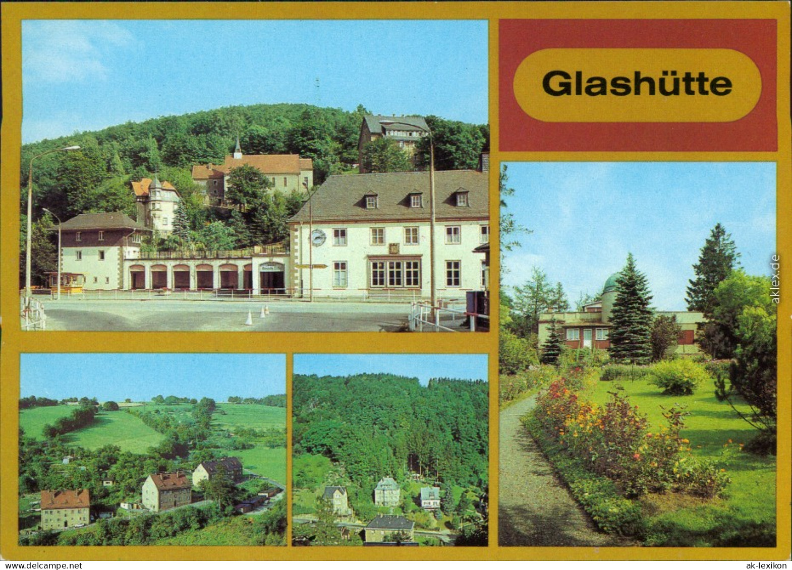 Glashütte Ochsenkopf, Blick Zum Folgenhang, Prießnitztal, Sternwarte 1984 - Glashütte