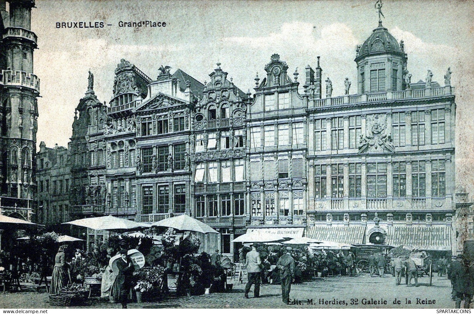 BELGIEN BRÜSSEL Postkarte CPA #PAD754.DE - Brüssel (Stadt)