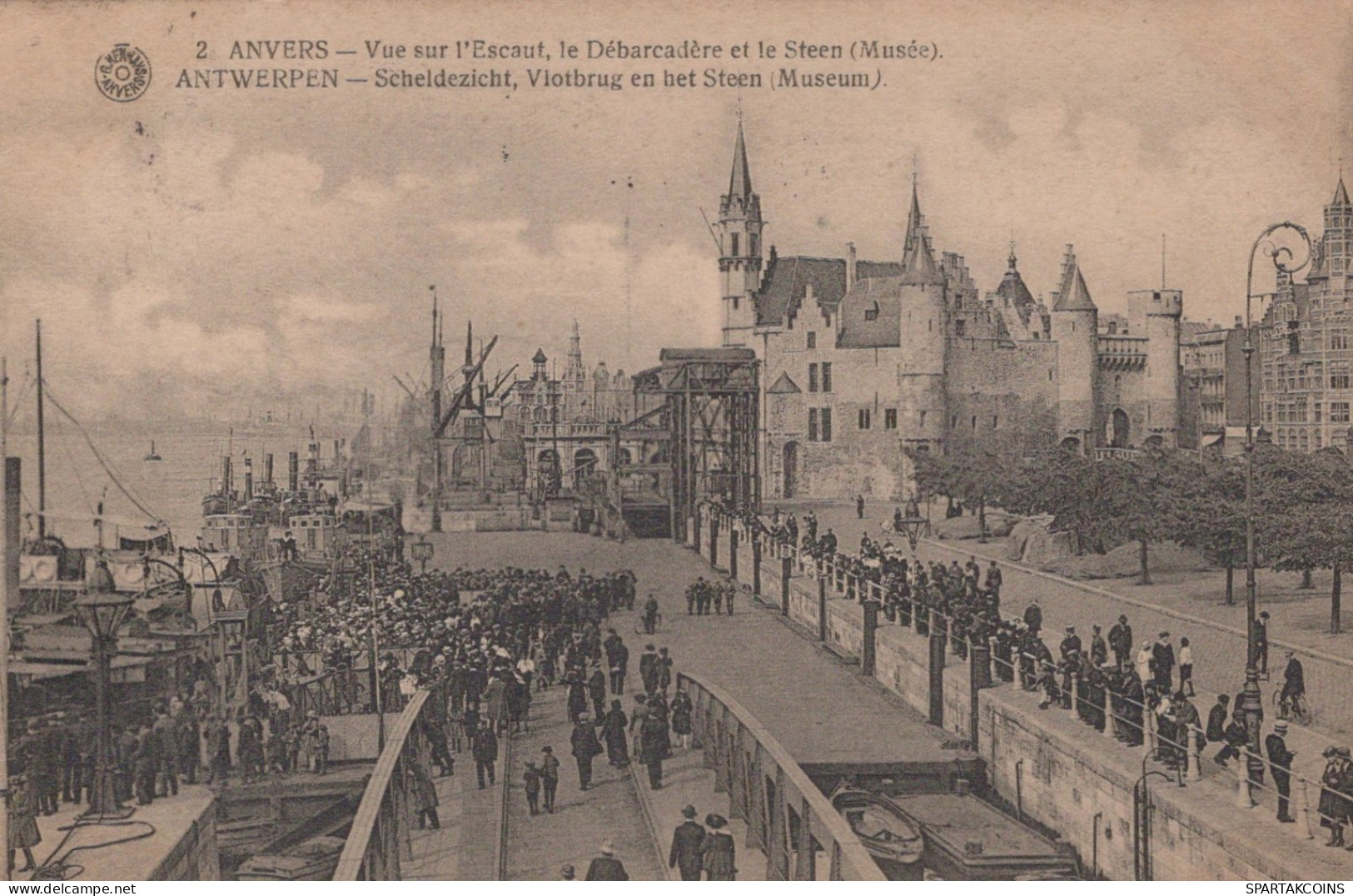 BELGIEN ANTWERPEN Postkarte CPA #PAD371.DE - Antwerpen