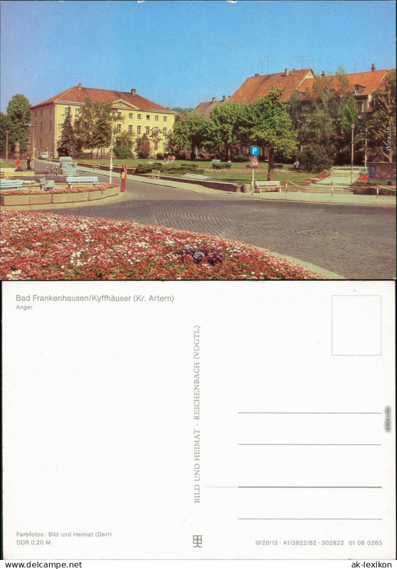 Bad Frankenhausen Anger Ansichtskarte  1982 - Other & Unclassified