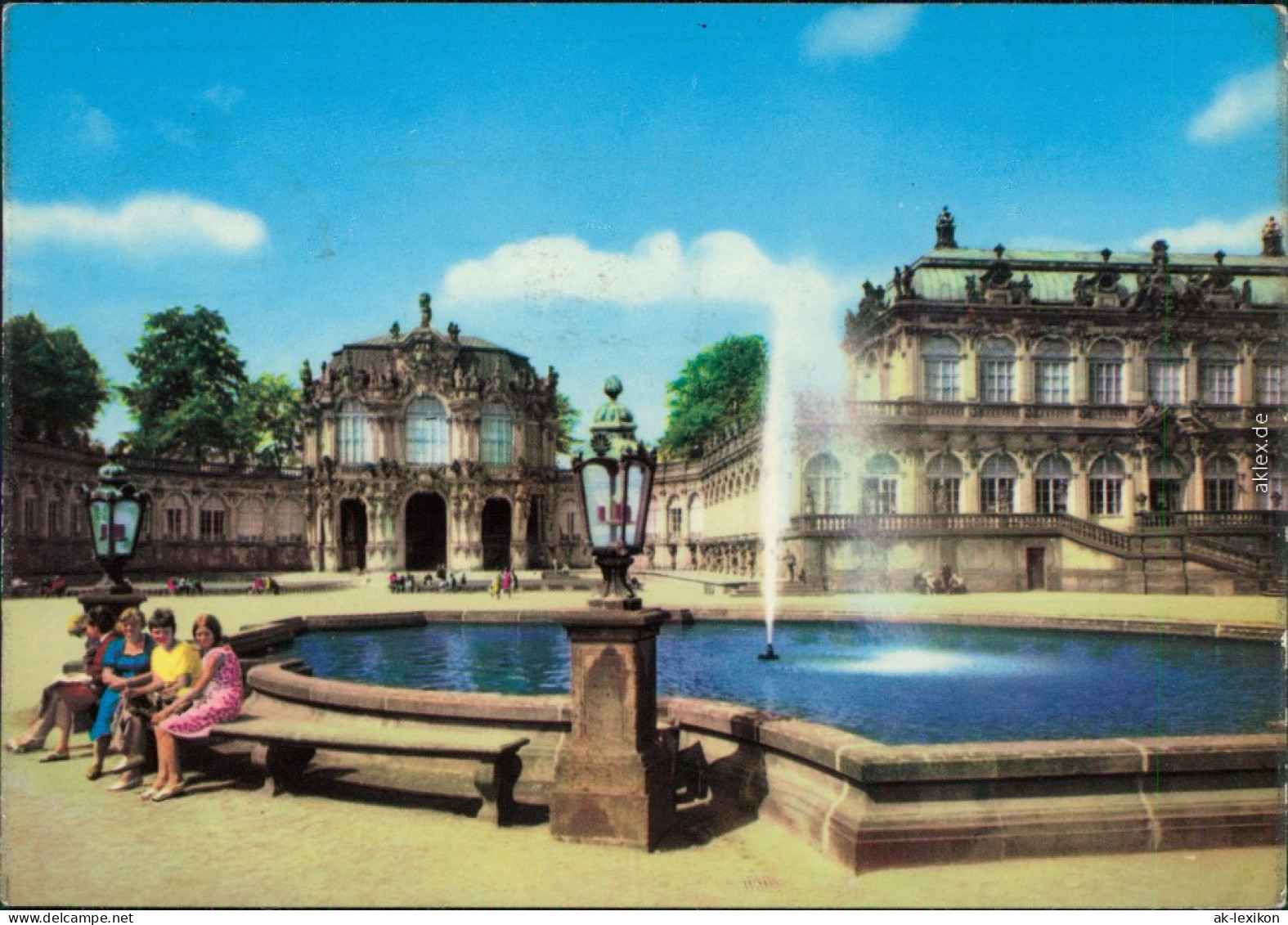 Innere Altstadt-Dresden Dresdner Zwinger: Wallpavillon Im Zwinger 1968 - Dresden