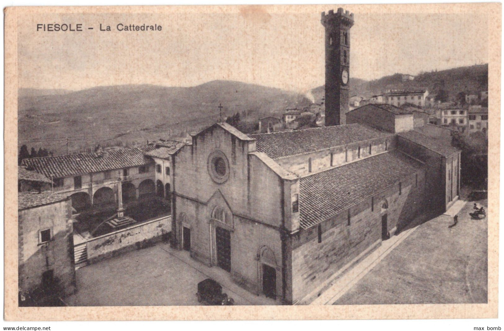 1934 FIESOLE 2   LA CATTEDRALE - Firenze (Florence)