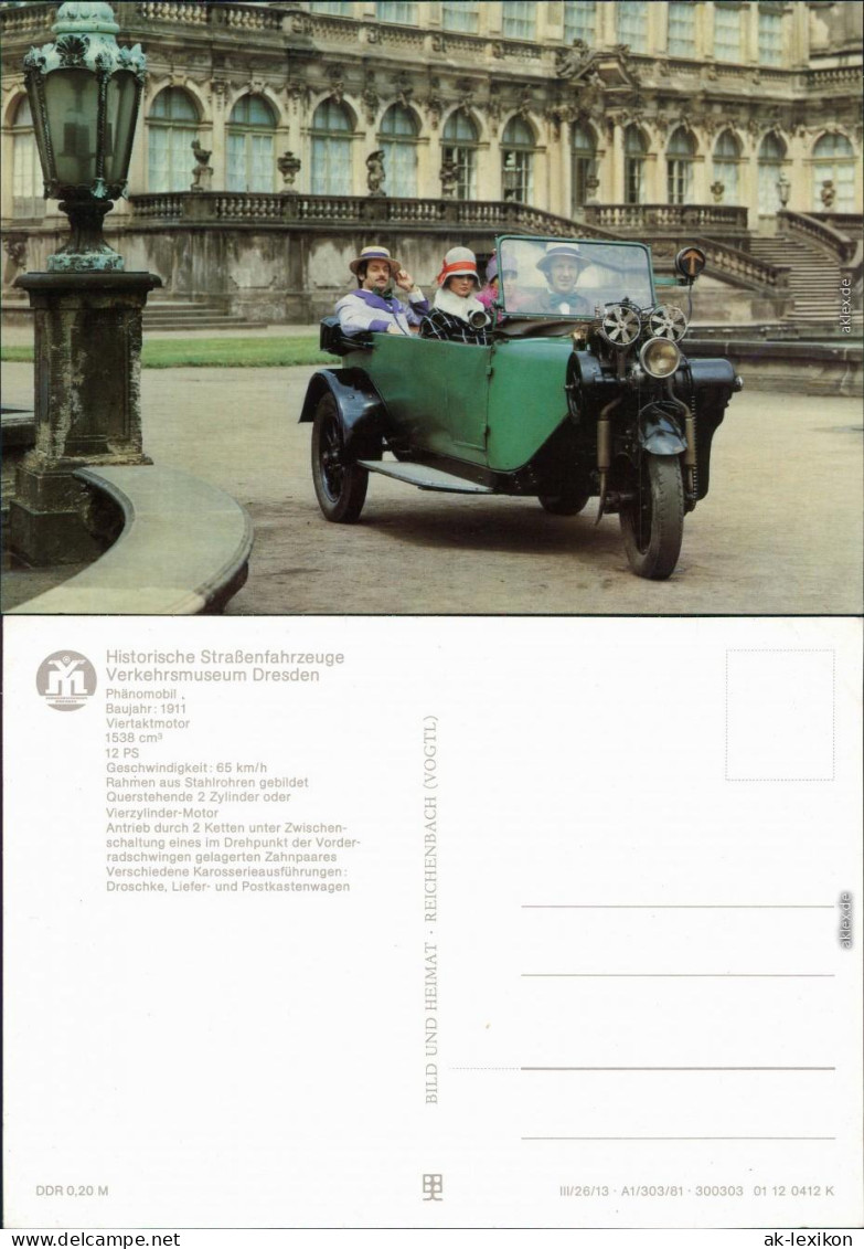 Dresden Phänomobil - Baujahr: 1911 - 12 PS 1981 - Dresden