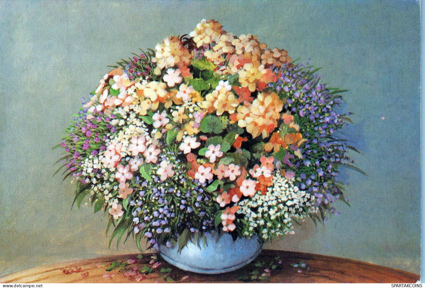 FLOWERS Vintage Ansichtskarte Postkarte CPSM #PBZ289.DE - Flowers
