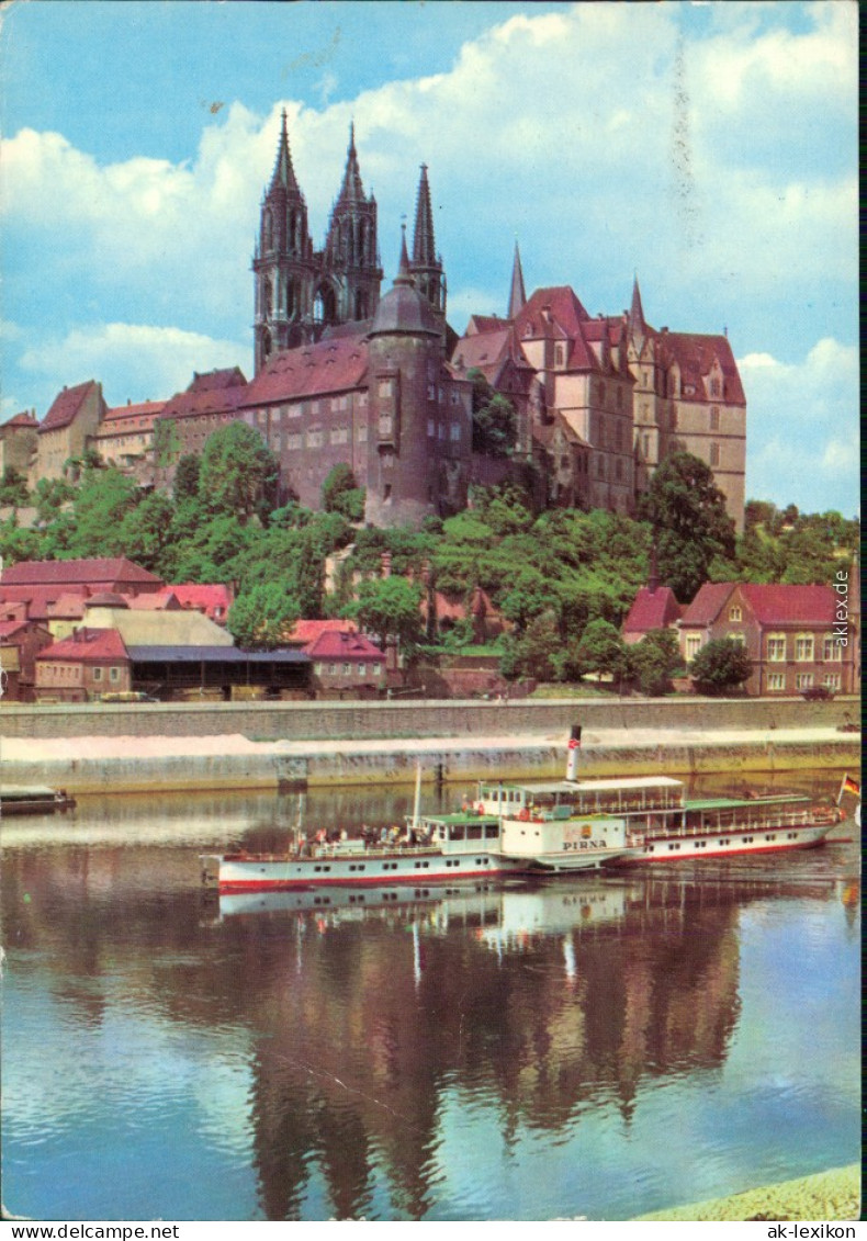 Ansichtskarte Meißen Albrechtsburg Und Dom 1974 - Meissen