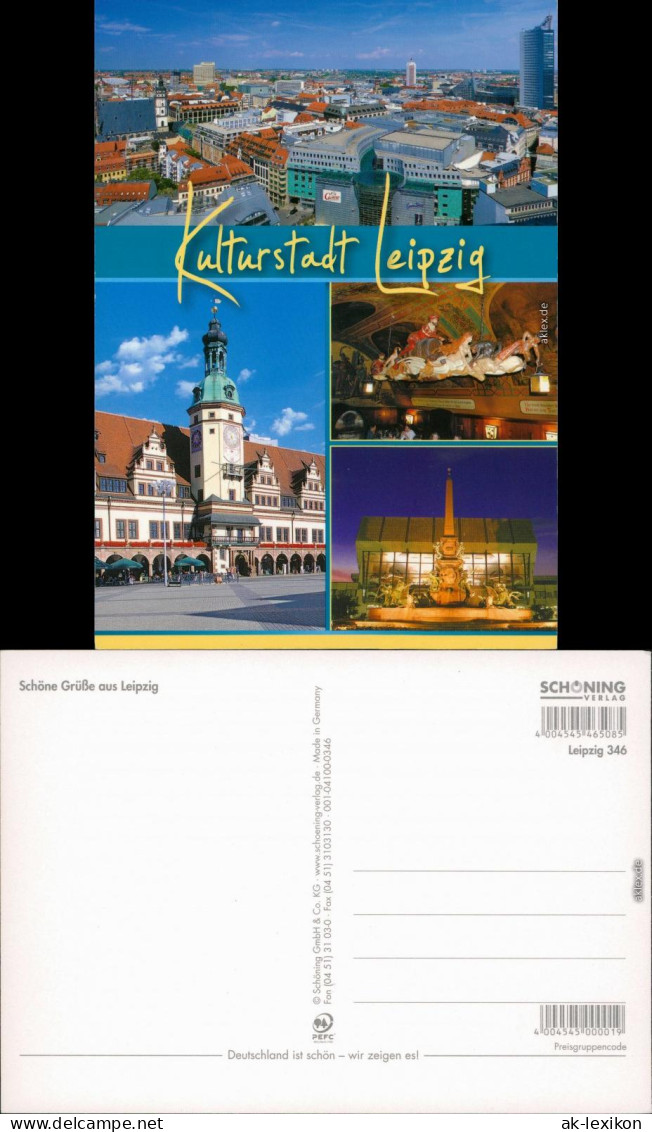 Ansichtskarte Leipzig Stadtteilansichten  14 2000 - Leipzig
