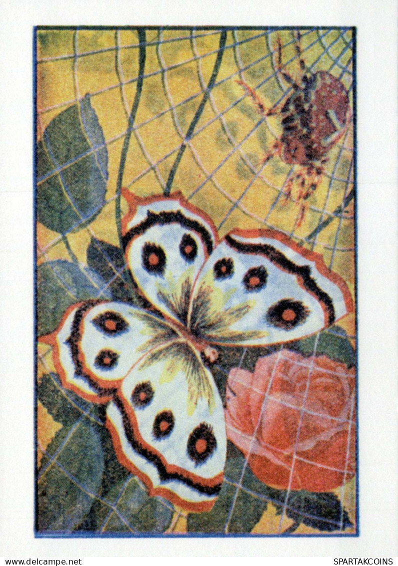 SCHMETTERLINGE Tier Vintage Ansichtskarte Postkarte CPSM #PBS437.DE - Butterflies