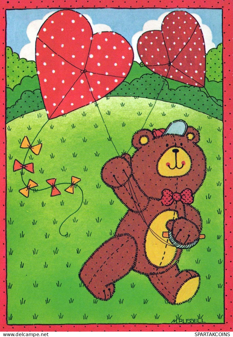 GEBÄREN Tier Vintage Ansichtskarte Postkarte CPSM #PBS250.DE - Bears