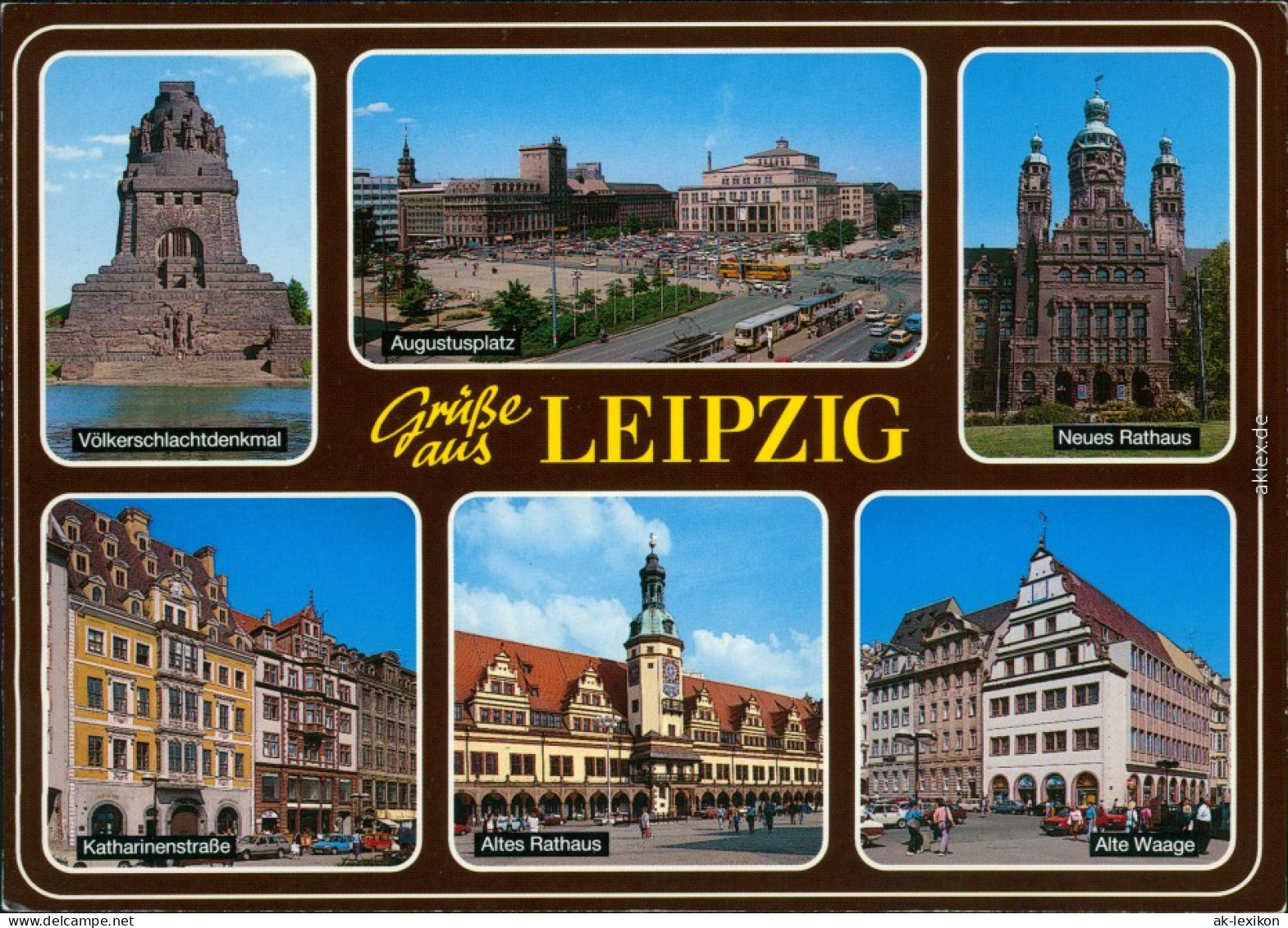 Ansichtskarte Leipzig Messestadt Leipzig 2000 - Leipzig