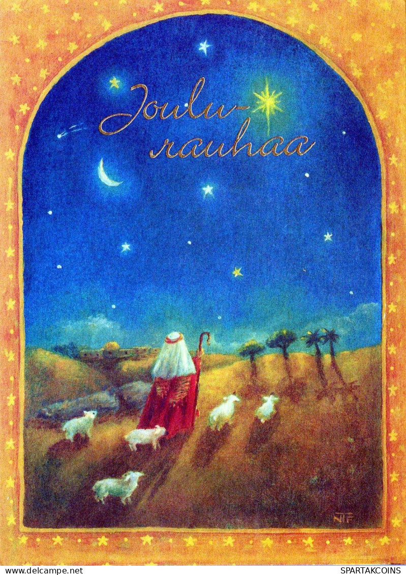SAINTS Jesuskind Christentum Religion Vintage Ansichtskarte Postkarte CPSM #PBP892.DE - Autres & Non Classés