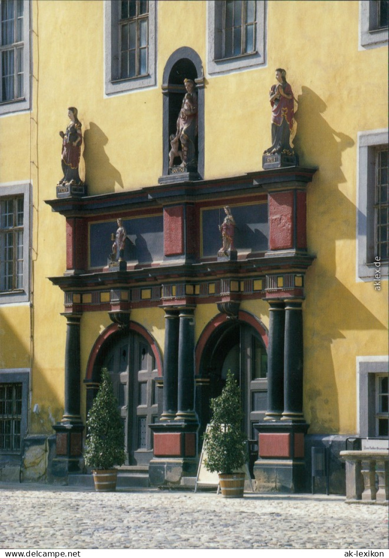 Rudolstadt Schloss Heidecksburg: Doppelportal Am Nordflügel 1995 - Other & Unclassified