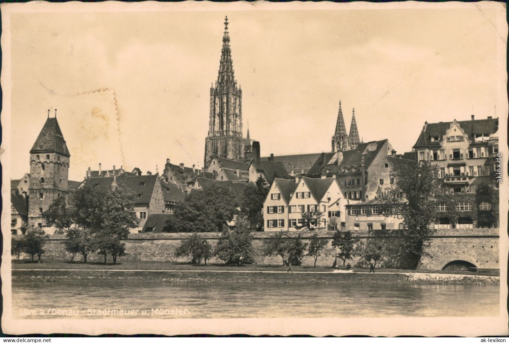 Ansichtskarte Ulm A. D. Donau Ulmer Münster 1939 - Ulm