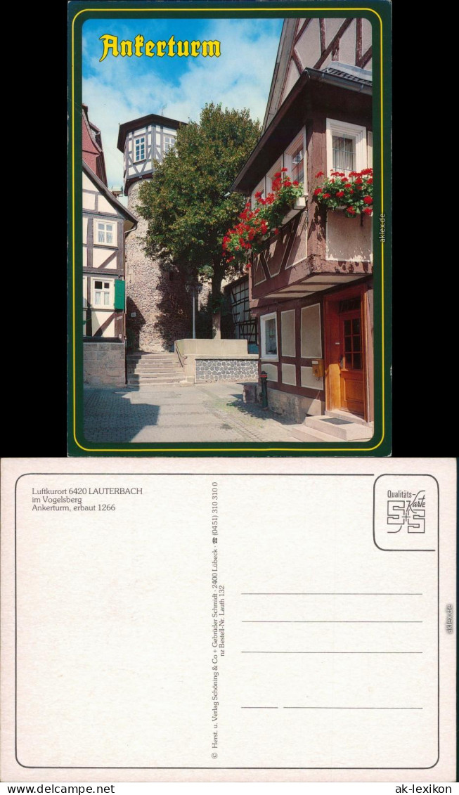 Ansichtskarte Lauterbach (Hessen) Ankerturm 1995 - Lauterbach
