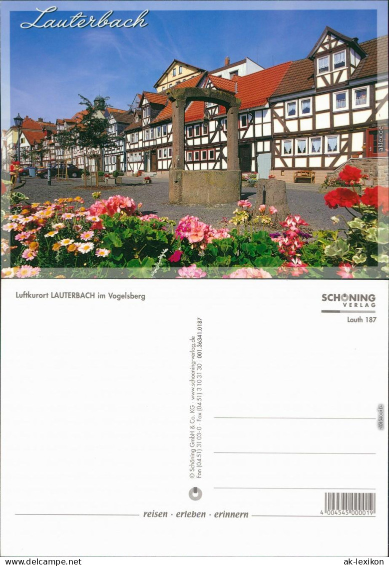 Ansichtskarte Lauterbach (Hessen) Luftkurort Lauterbach Im Vogelsberg 1996 - Lauterbach