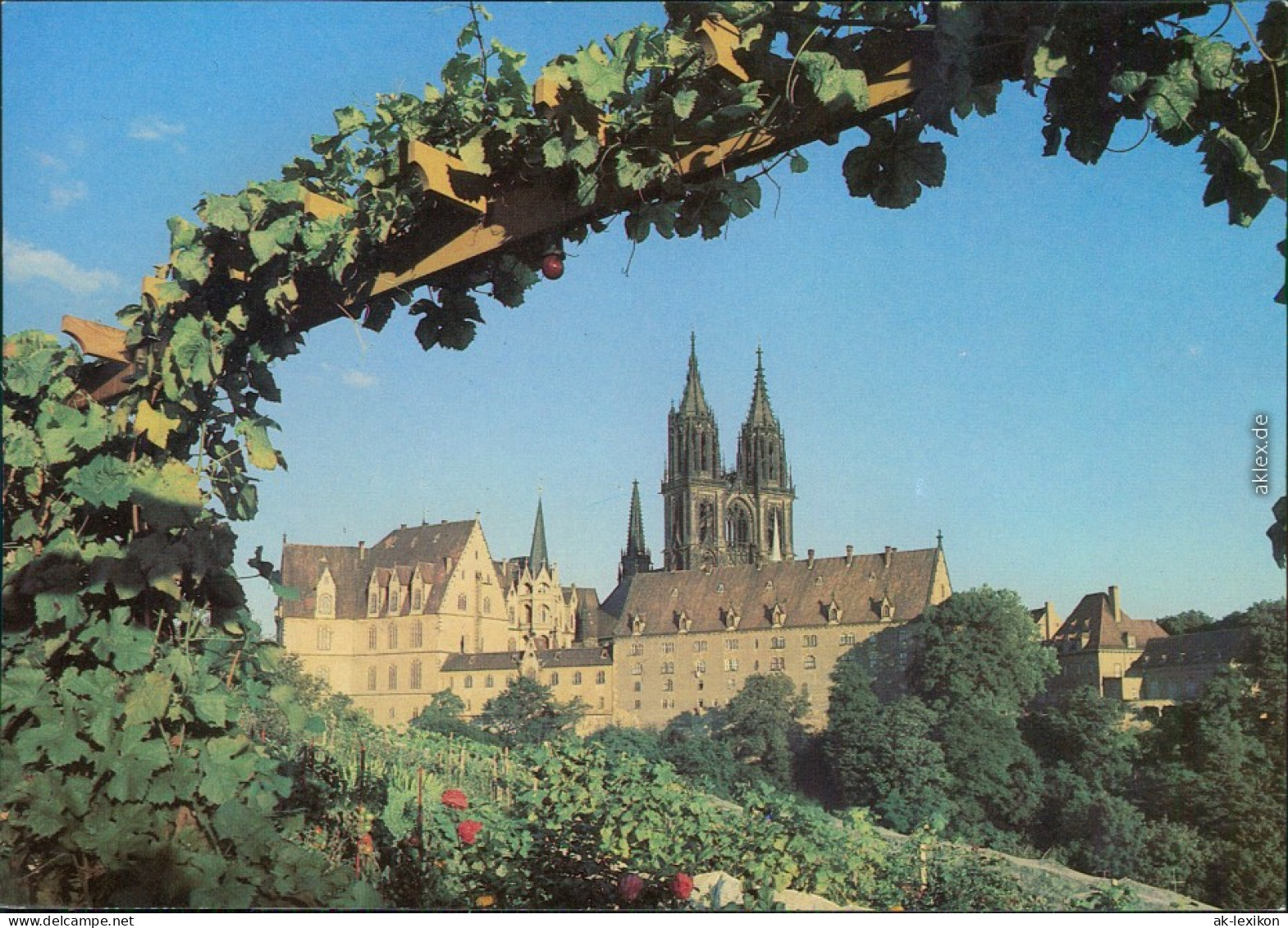 Ansichtskarte Meißen Schloss Albrechtsburg Und Dom 1984 - Meissen