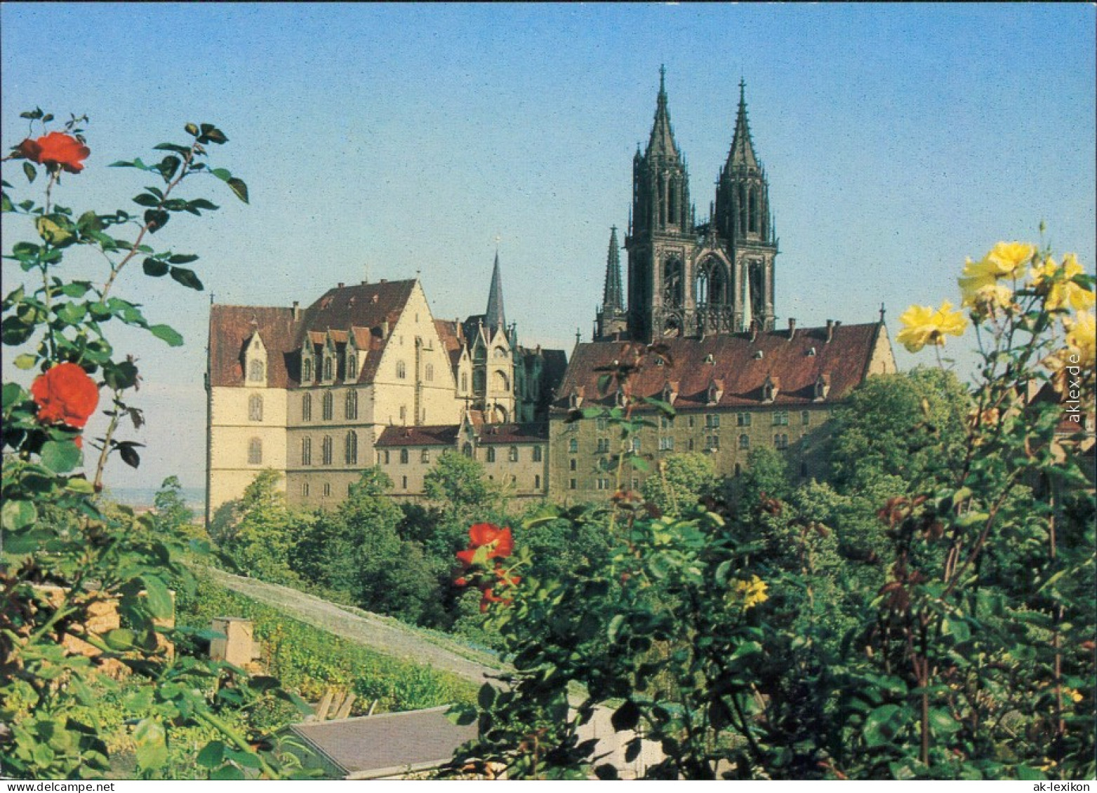 Ansichtskarte Meißen Schloss Albrechtsburg Und Dom 1990 - Meissen
