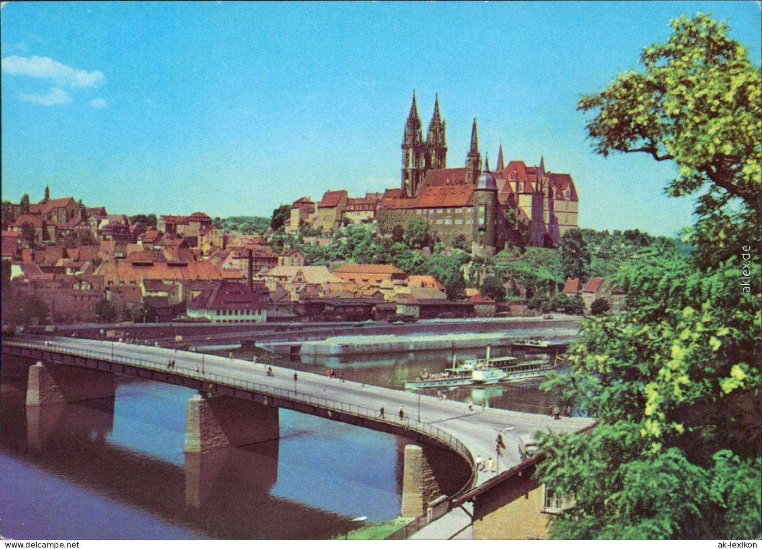 Ansichtskarte Meißen Panorama-Ansicht 1990 - Meissen