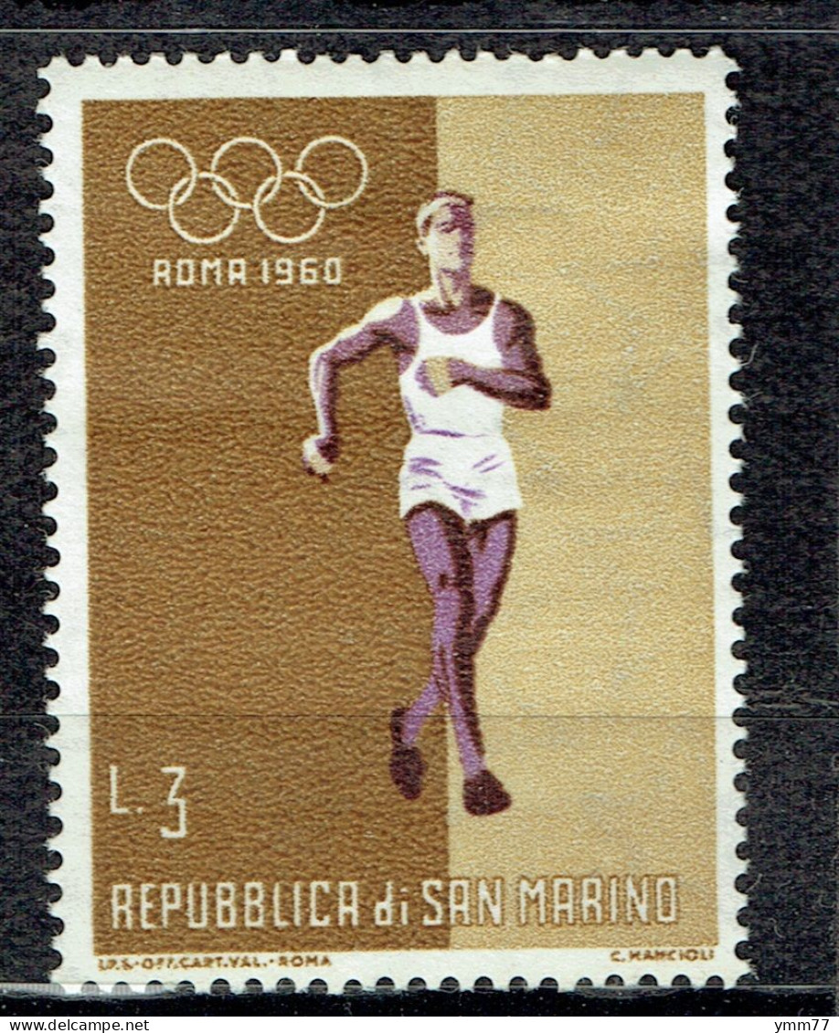 Jeux Olympiques De Rome : Marche - Unused Stamps