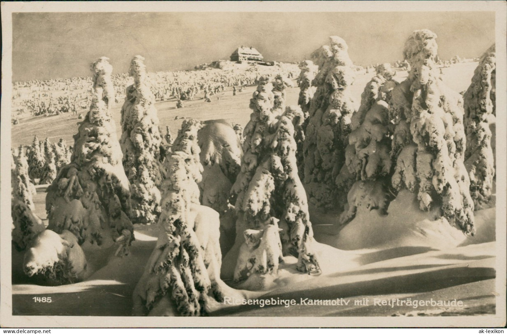 Hirschberg (Schlesien) Jelenia Góra Reifträgerbaude Im Winter 1935 - Schlesien