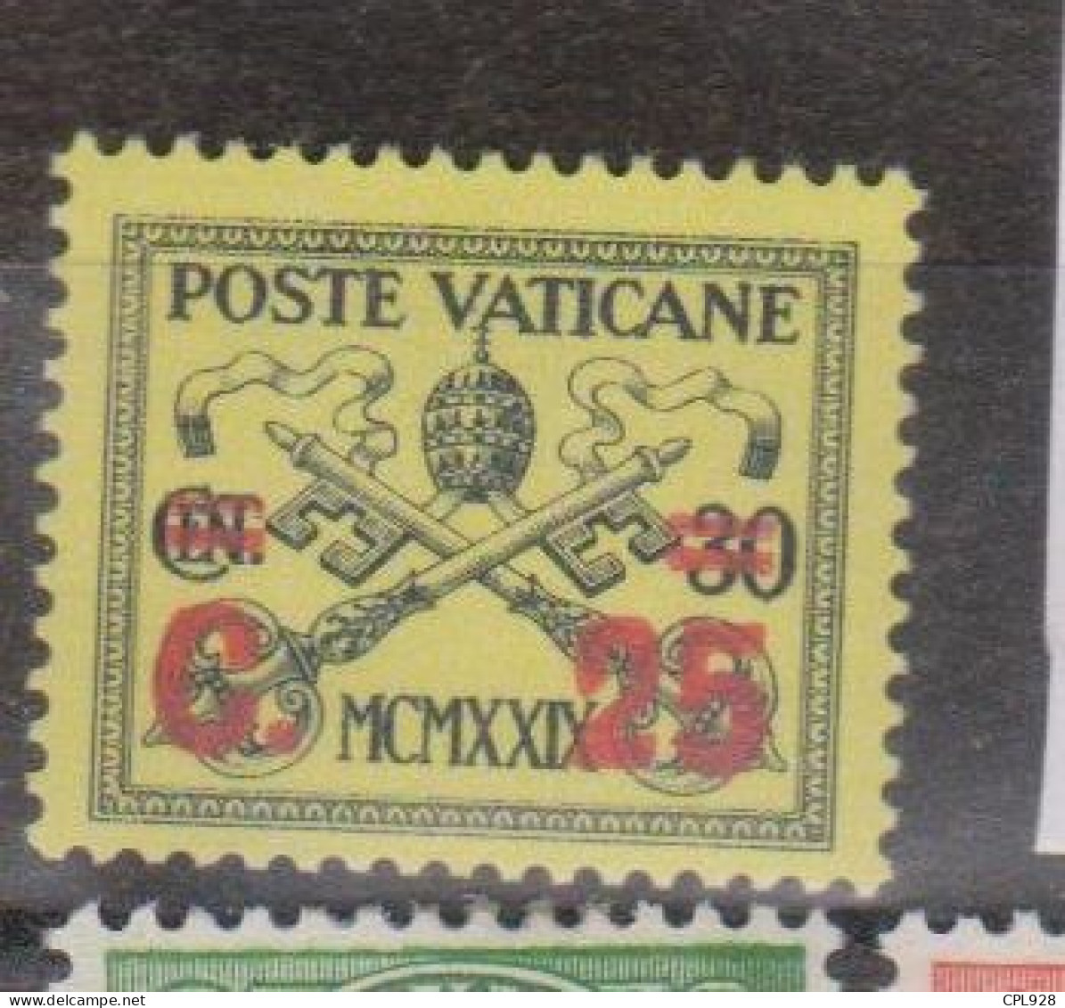 Vatican N° 39 Avec Charnières - Neufs