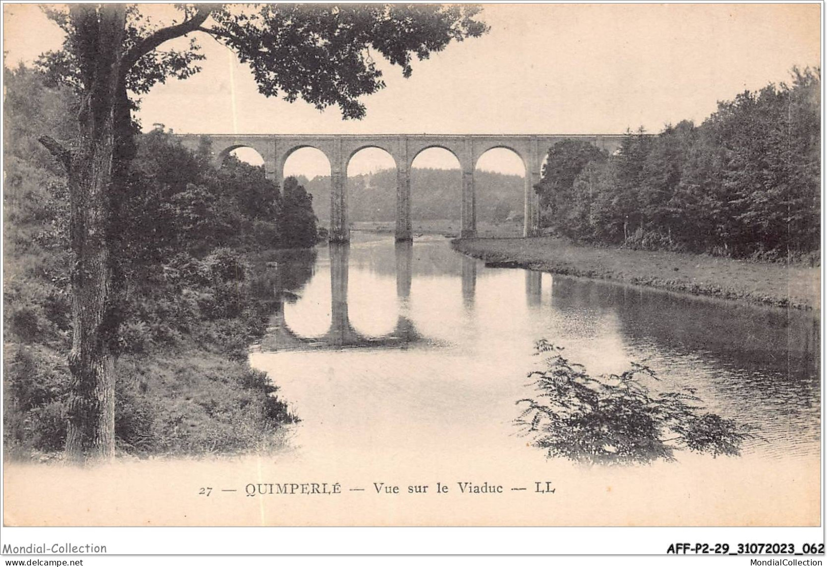 AFFP2-29-0113 - QUIMPERLE - Vue Sur Le Viaduc  - Quimperlé