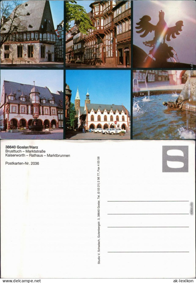 Ansichtskarte Goslar Ansichten 1997 - Goslar