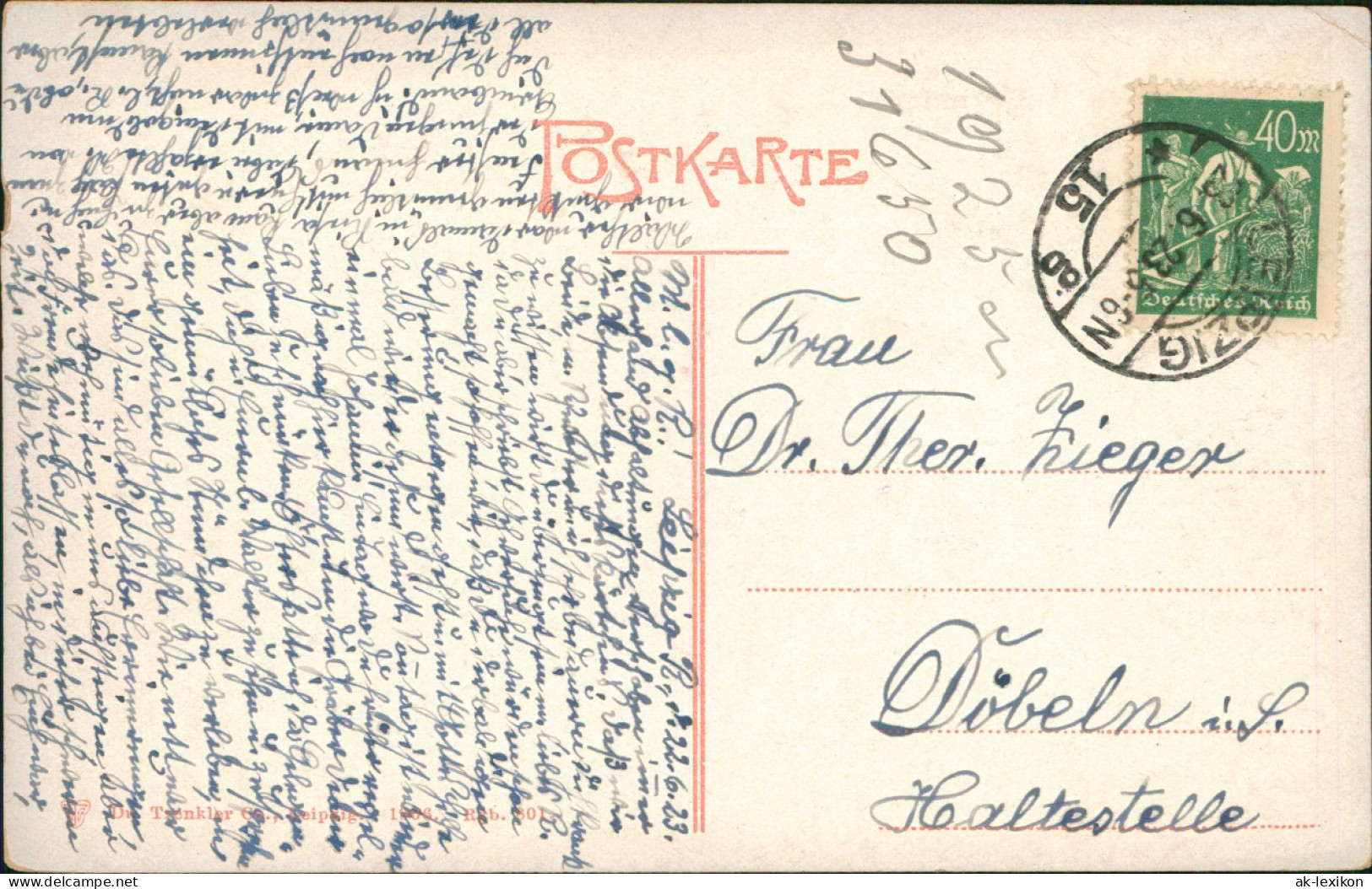 Postcard Krummhübel Karpacz Arbeiter Im Melzergrund Riesengebirge 1923 - Schlesien