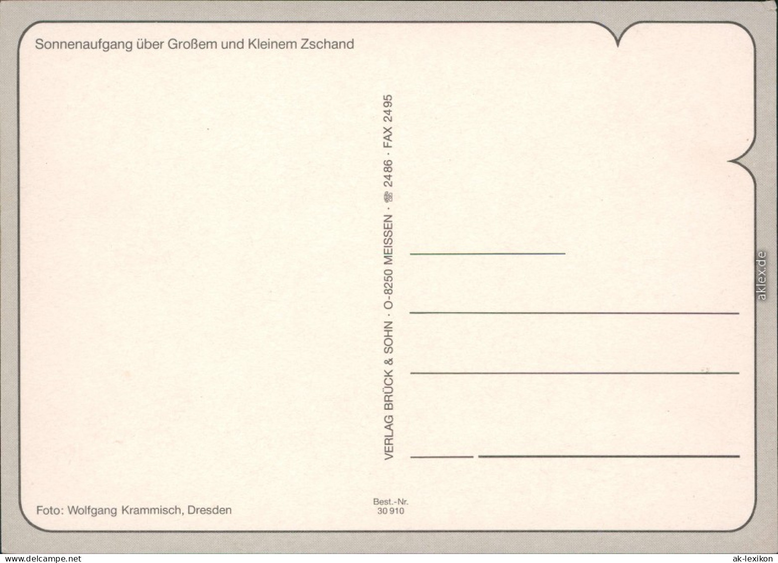 Ansichtskarte Schmilka Großer Zschand Und Kleinem Zschand 1995 - Schmilka