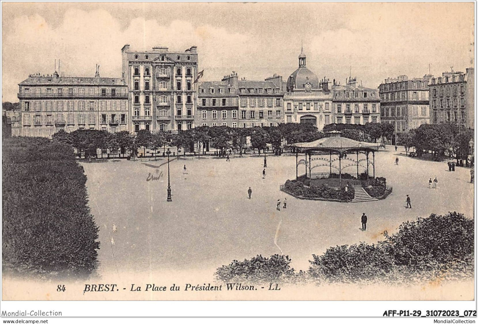 AFFP11-29-0928 - BREST - La Place Du Président Wilson  - Brest