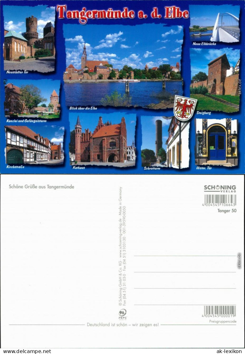 Tangermünde Neustädter Tor, Elbe, Elbbrücke, Kanzlei, 2000 - Other & Unclassified