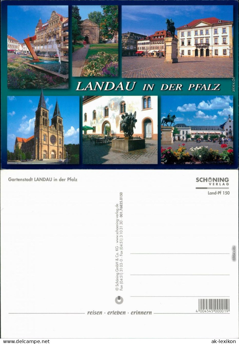 Landau In Der Pfalz Brunnen, Denkmal, Kirche, Brunnen-Plastik 1990 - Landau