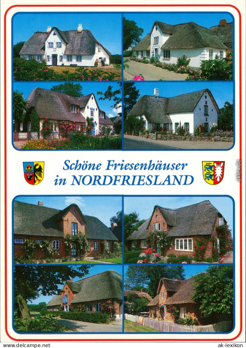 Ansichtskarte  Ferienhäuser In Nordfriesland 1995 - Non Classés