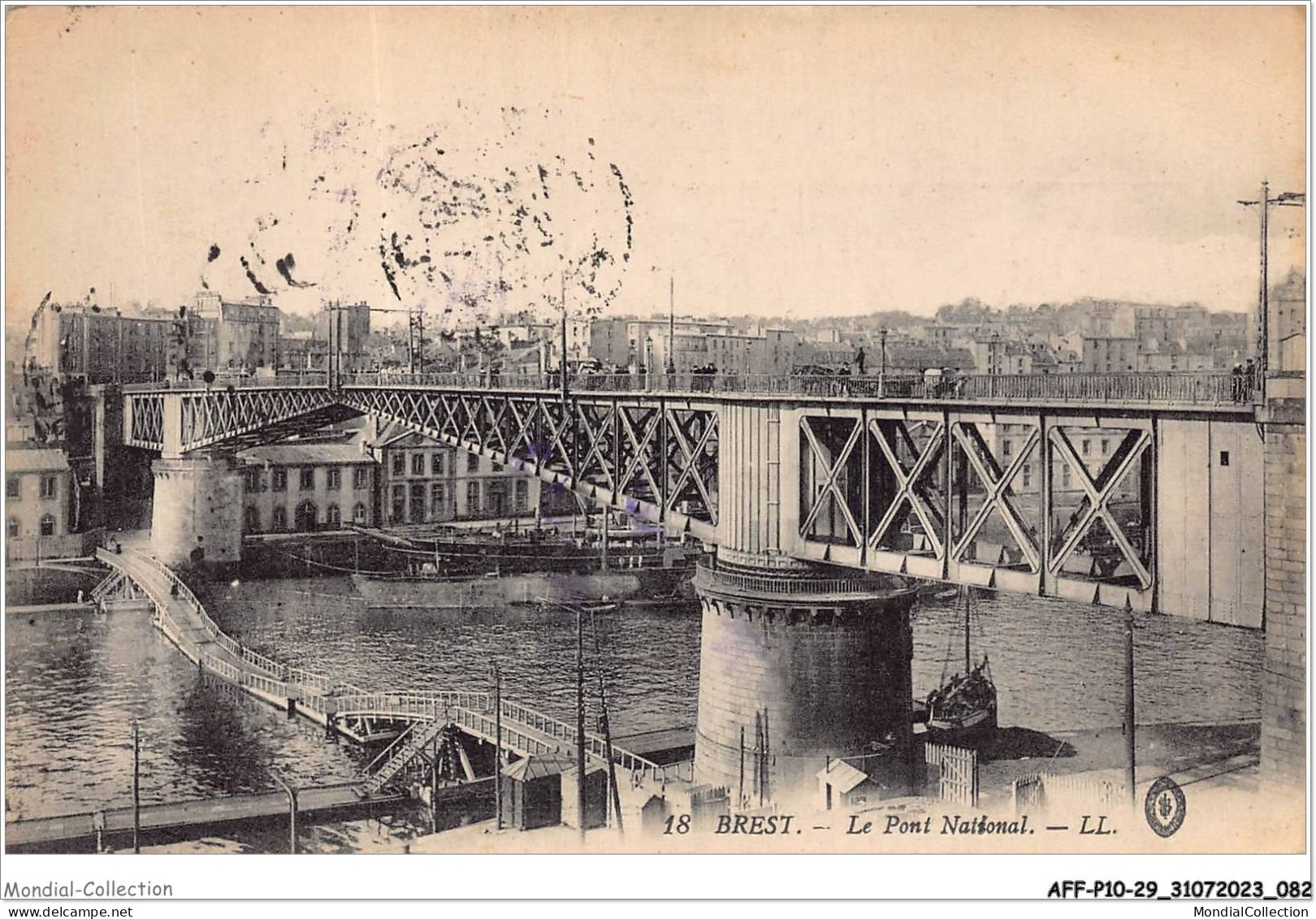 AFFP10-29-0836 - BREST - Le Pont National  - Brest