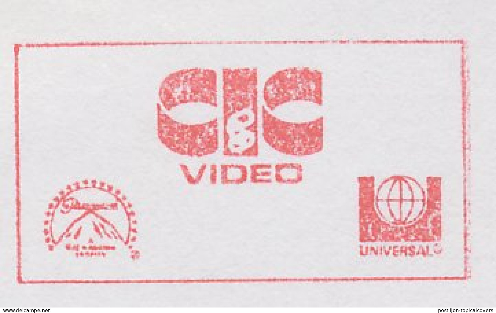Meter Cut Netherlands 1992 Video - Universal - Paramount - Cinéma