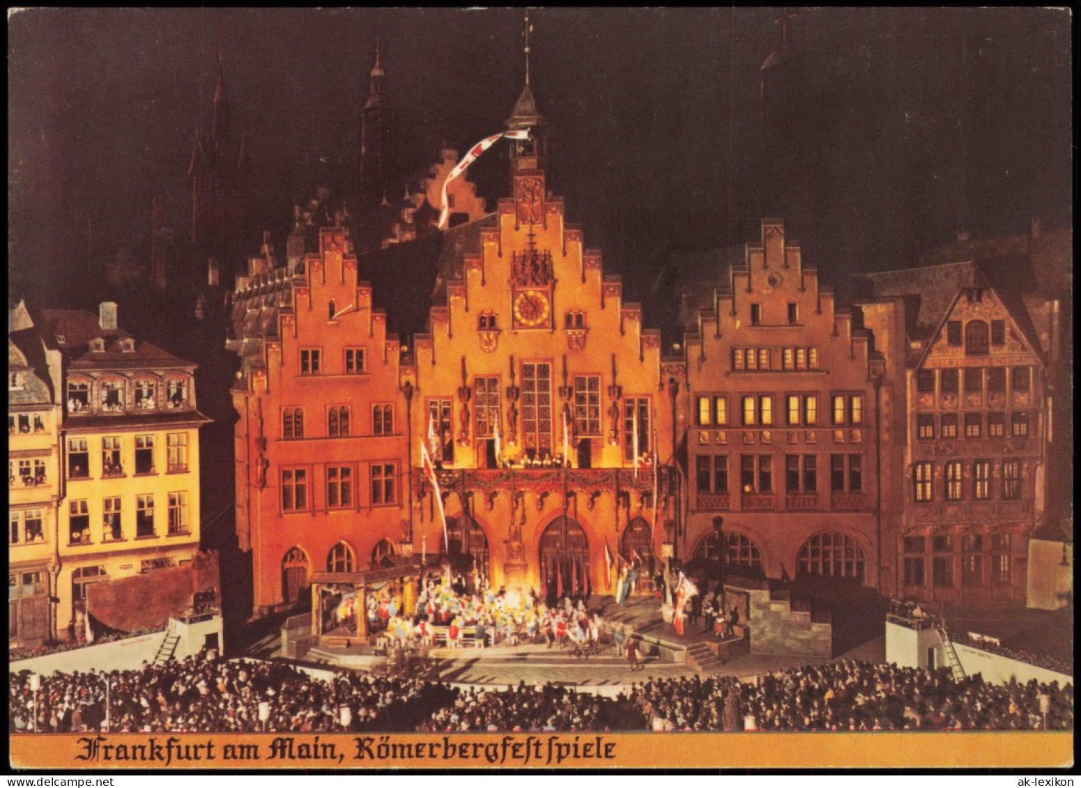 Ansichtskarte Frankfurt Am Main Römer Römerbergfestspiele 1975 - Frankfurt A. Main