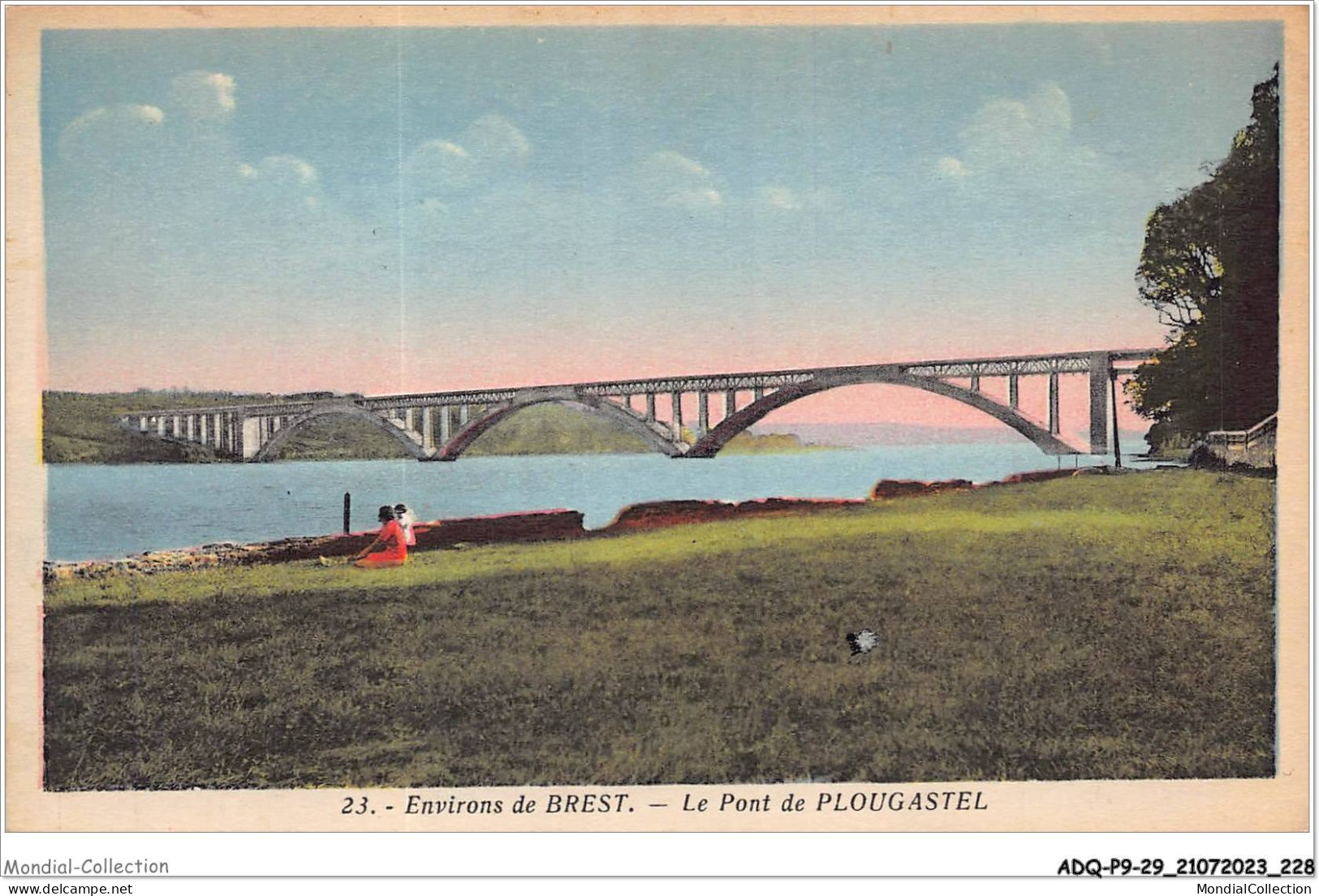 ADQP9-29-0883 - PLOUGASTEL-DAOULAS - Environs De Brest - Le Pont De Plougastel - Plougastel-Daoulas