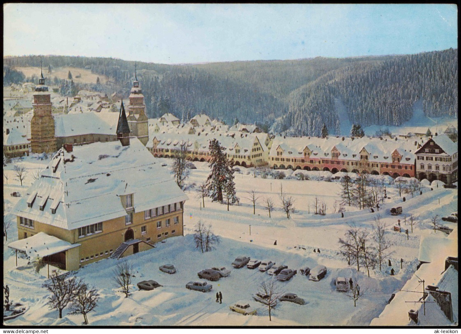 Ansichtskarte Freudenstadt Panorama-Ansicht Zur Winterzeit 1980 - Freudenstadt